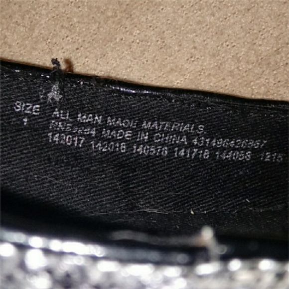 Glitter Shoes with Black Bow - Picture 2 of 7